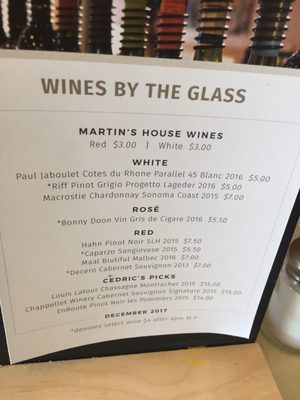 Menu photo 1 Martin's: Wine, Liquor, Beer & Deli - Metairie Metairie, LA
