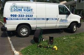 Slide of Done Right Drain Cleaning