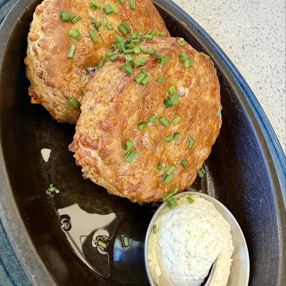 Lure Fish House - Bacon cheddar biscuits - a MUST GET - Seafood Near Me - Ventura, California Lure Fish House - Bacon cheddar biscuits - a MUST GET - Seafood Near Me - Ventura, California