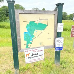 Wapping Park - Signage and map
