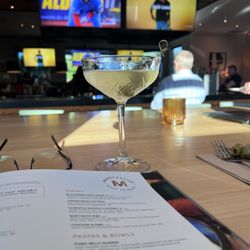 A seventeen dollar martini seemed a little extravagant.