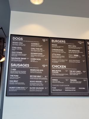Menu photo 3 Dog Haus Biergarten Azusa, CA