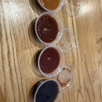 MO's Smokehouse BBQ - Four sauces - Barbeque Near Me - Pismo Beach, California MO's Smokehouse BBQ - Four sauces - Barbeque Near Me - Pismo Beach, California