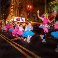 VOLTA Performing Arts - VOLTA Performing Arts Students performing in the Arts in the Dark Halloween Parade 2019
