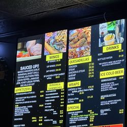 Cliffisms Sports & Spirits - Menu & Prices.