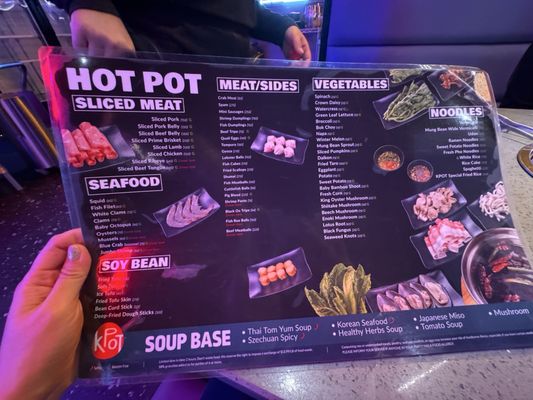 Menu photo 3 KPOT Korean BBQ & Hot Pot Frederick, MD Menu photo 3 KPOT Korean BBQ & Hot Pot Frederick, MD