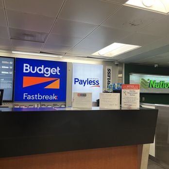 Payless Car Rental - Budget/Avis/Payless @ Jackson-Medgar Wiley Evers International Airport: Counter area - Car Rental Near Me - Jackson, Mississippi