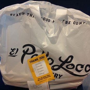 El Pollo Loco - Postmates "no touch" delivery was very impressive. Outer bag sealed like in a store. - Mexican Near Me - Cathedral City, California