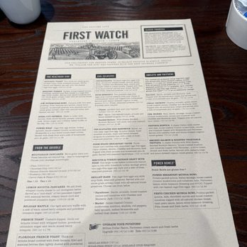First Watch - Breakfast & Brunch Near Me - Parrish, Florida