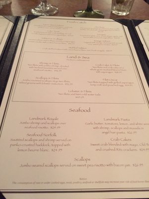 Menu photo 2 Landmark Restaurant Jamestown, NY Menu photo 2 Landmark Restaurant Jamestown, NY