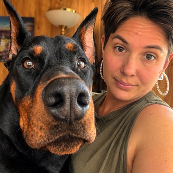 Tandem K9 - Bohdi the Doberman at work with mom - Pet Training Near Me - Hilliard, Florida Tandem K9 - Bohdi the Doberman at work with mom - Pet Training Near Me - Hilliard, Florida