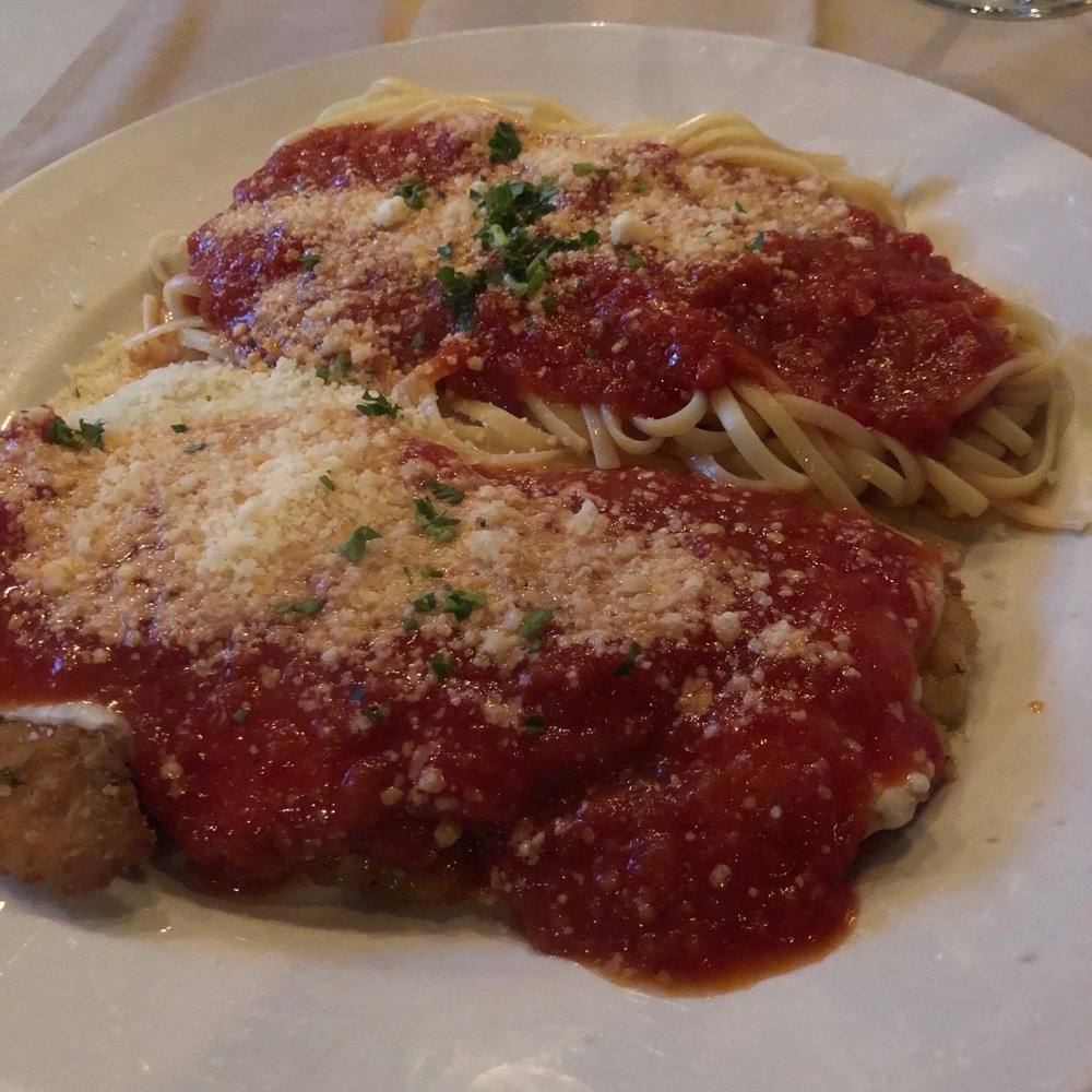 Cafe Tiramisu - Chicken Parm. - Italian Near Me - Raleigh, North Carolina
