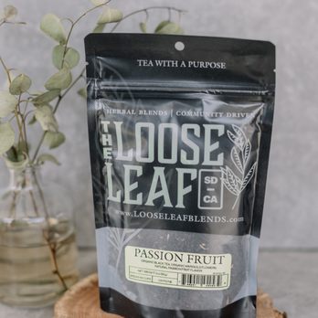 The Loose Leaf - a bag of loose leaf tea - Tea Rooms Near Me - Oceanside, California The Loose Leaf - a bag of loose leaf tea - Tea Rooms Near Me - Oceanside, California