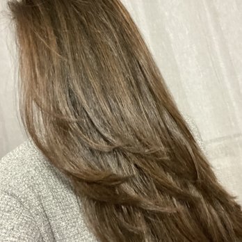 The Beauty Parlor - Final results, the night of. Where are my highlights? Not the color I wanted. - Makeup Artists Near Me - Dobbs Ferry, New York