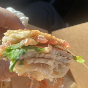 Buzz & Bites - Chicken Mozzarella Sandwich - Coffee & Tea Near Me - Houston, Texas