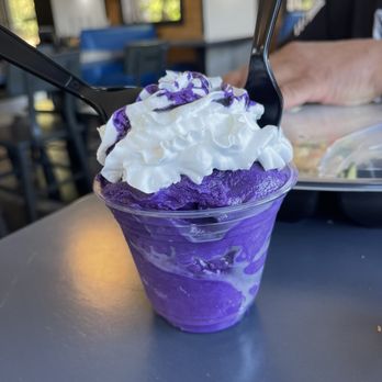 Island Style Food & BBQ - Ube ice cream (purple yam) - Barbeque Near Me - Spokane, Washington