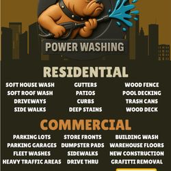 Underdog Power Washing - Call us TODAY!!