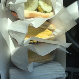 Should have though this through before trying to eat these while driving Should have though this through before trying to eat these while driving