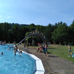 Freibad Heimbach - Kinderrutsche