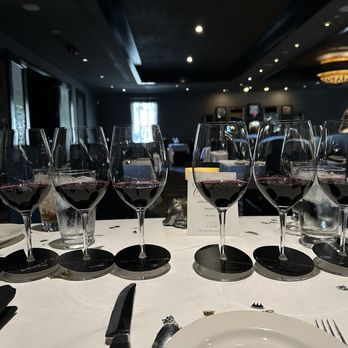 Morton's The Steakhouse - Wine flight - Steakhouses Near Me - Anaheim, California