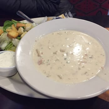 Buzz Inn Steakhouse - Clam chowder and side salad - Steakhouses Near Me - Arlington, Washington Buzz Inn Steakhouse - Clam chowder and side salad - Steakhouses Near Me - Arlington, Washington