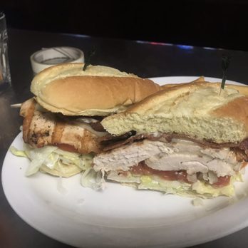 Red Apple Bar and Grill - CBS /// chicken bacon Swiss. With honey mustard g - Bars Near Me - Portland, Oregon