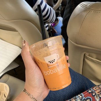 Bobaville - Ice cream tea w/ thai tea and handmade boba - Coffee & Tea Near Me - Daly City, California