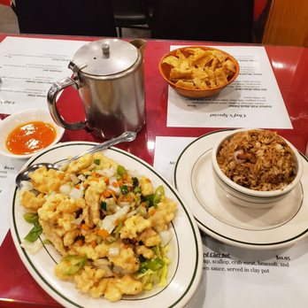 Hunan Cottage - Crispy pepper fish. Pork fried rice. - Chinese Near Me - Brooklyn, New York