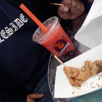 Eggettes - Watermelon Slushie and Salt & Pepper Crispy Chicken - Coffee & Tea Near Me - South San Francisco, California Eggettes - Watermelon Slushie and Salt & Pepper Crispy Chicken - Coffee & Tea Near Me - South San Francisco, California