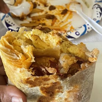 Dog Haus Biergarten - Hangover breakfast burrito - Hot Dogs Near Me - Azusa, California