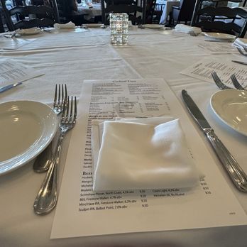 Summit House - Table settings & menu - Steakhouses Near Me - Fullerton, California Summit House - Table settings & menu - Steakhouses Near Me - Fullerton, California