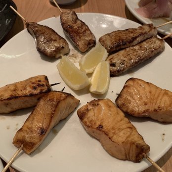 Kushiyu - Salmon and swordfish- so hard & chewy - Sushi Bars Near Me - Tarzana, California Kushiyu - Salmon and swordfish- so hard & chewy - Sushi Bars Near Me - Tarzana, California