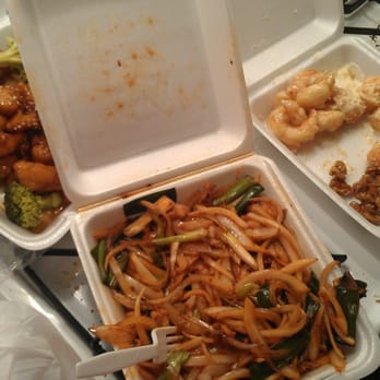 New China Barn - Mongolian Onions? lol I swear I ordered Mongolian Chicken! Sesame Chicken & Walnut Prawns in the background. - Chinese Near Me - Vallejo, California New China Barn - Mongolian Onions? lol I swear I ordered Mongolian Chicken! Sesame Chicken & Walnut Prawns in the background. - Chinese Near Me - Vallejo, California