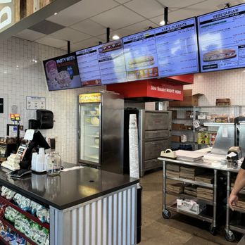 Capriotti's Sandwich Shop - Order Counter with Menu Board... - Sandwiches Near Me - San Luis Obispo, California