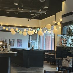 Bar and dining area