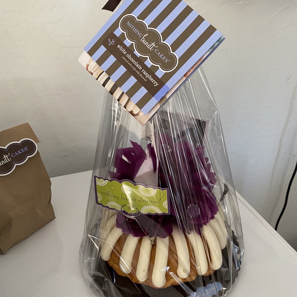 Nothing Bundt Cakes - Wrapped birthday cake - Bakeries Near Me - Surprise, Arizona