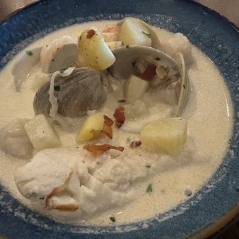 Chez Mike - Seafood Chowder. - New American Near Me - E Greenbush, New York