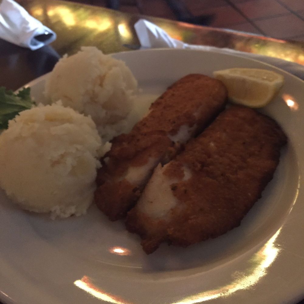 Christina's - Tilapia with mash potatoes - Polish Near Me - Brooklyn, New York Christina's - Tilapia with mash potatoes - Polish Near Me - Brooklyn, New York