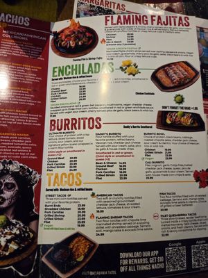 Menu photo 3 Nacho Daddy Las Vegas, NV