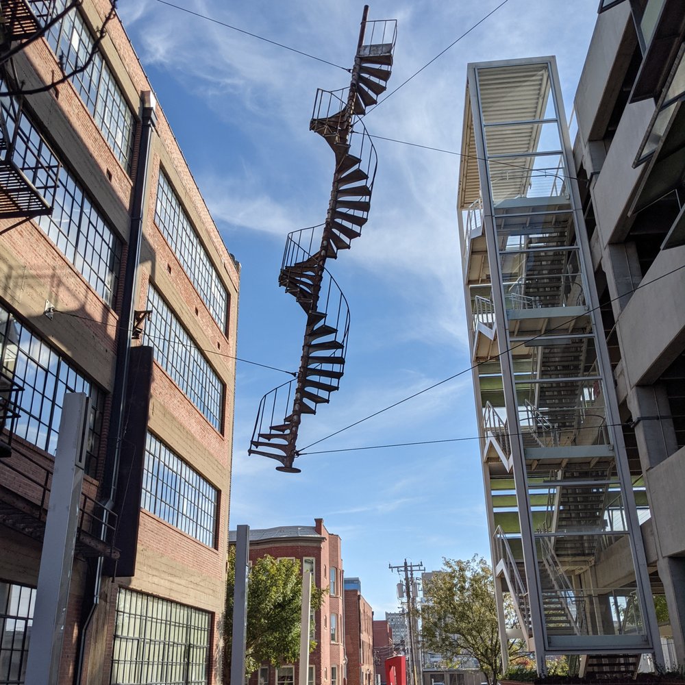 Architectural DNA - Architectural DNA artwork, Oklahoma City - Public Art Near Me - Oklahoma City, Oklahoma