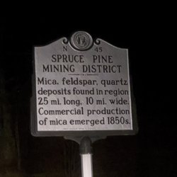 Spruce Pine Mining District - Spruce Pine Mining District Historical Marker