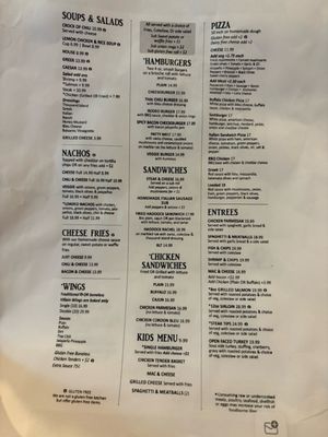 Menu photo 5 North Deering Tavern Portland, ME