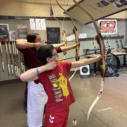 ALC Bowhunting ProShop And Archery Learning Center - Our form got better and better