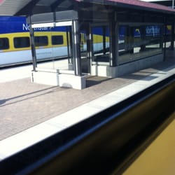 Northstar Target Field Station - View of the station from train