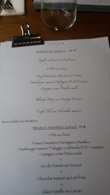 Menu photo 2 Viola Paris, 75