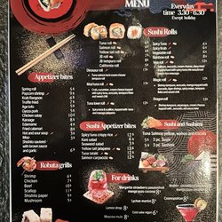 Ren Thai Sushi - Happy hour menu