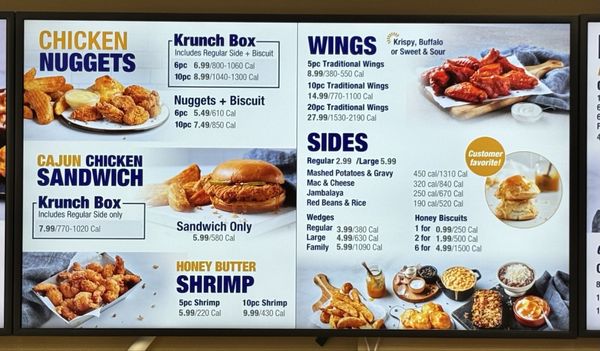 Menu photo 2 Krispy Krunchy Chicken Sierra Madre, CA