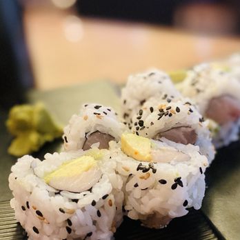 Nippon Sushi - Custom Yellowtail & avocado roll. - Japanese Near Me - Pensacola, Florida Nippon Sushi - Custom Yellowtail & avocado roll. - Japanese Near Me - Pensacola, Florida