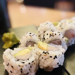 Nippon Sushi - Custom Yellowtail & avocado roll.