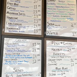 menus on the door menus on the door